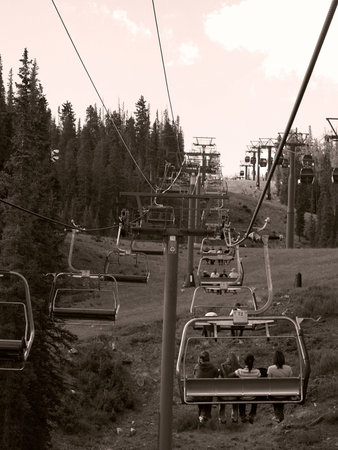 Keystone Colorado, Ski Liftの写真素材