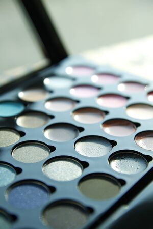 Make up colorful paletteの写真素材