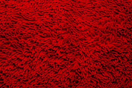 Microfiber bath mat in the backgroundの写真素材