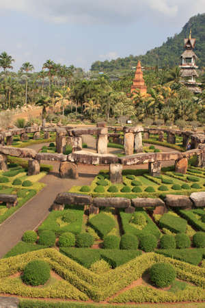 France garden at thailandの写真素材