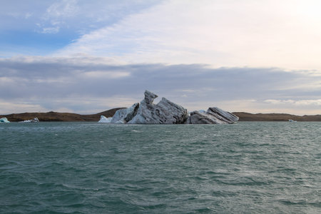panorama of an iceberg