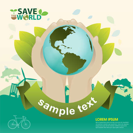 Save the Worldのイラスト素材