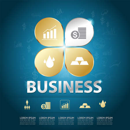 Business Concept Success Vectorのイラスト素材