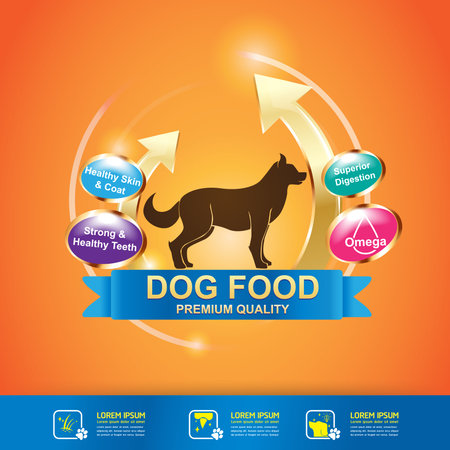 Dog Food  Vectorのイラスト素材