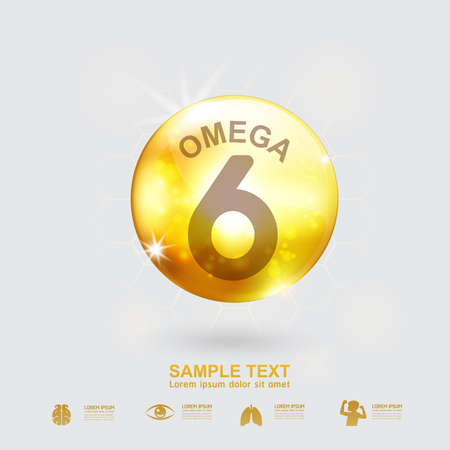 Kids Omega Calcium and Vitaminのイラスト素材