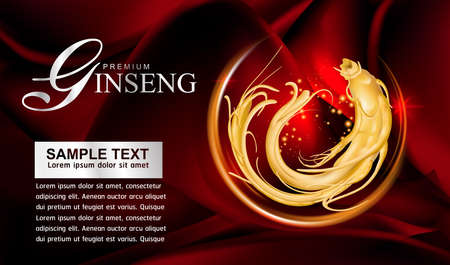 Ginseng Vectorのイラスト素材