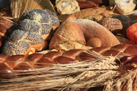Baked goods in the basket