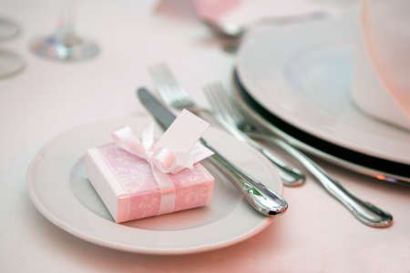 Wedding dinner detailの写真素材