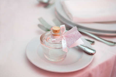 Wedding dinner detailの写真素材