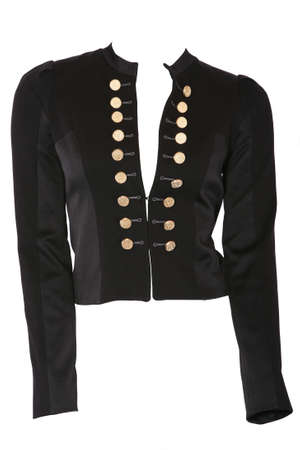 Female blazer isolated on whiteの写真素材
