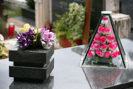 Cemetery detailの写真素材