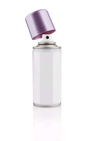 Spray Cosmetic Perfume, Deodorant, Freshener, makeup fixing spray metal bottleの写真素材