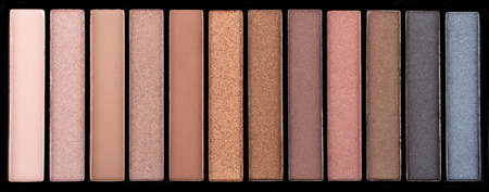 Colorful eyeshadow paletteの写真素材