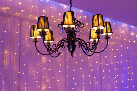 Elegant chandelierの写真素材