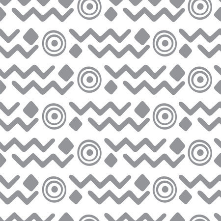 Doodle seamless pattern. Hand drawn endless texture. Sketch drawing background. Part of set.