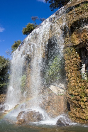 Nice france waterfallの写真素材