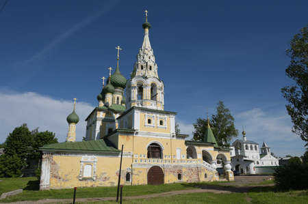 The Resurrection Monastery on the outskirts of the cityのeditorial素材
