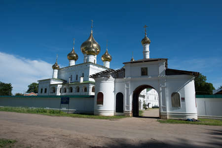 The Resurrection Monastery on the outskirts of the cityの写真素材