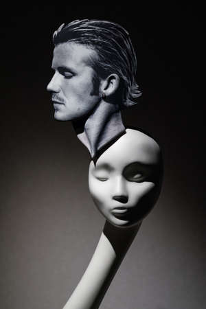 St. Petersburg, Russia - February 5, 2015: Exhibition of Philip Treacy "Hats in the 21st century. "のeditorial素材