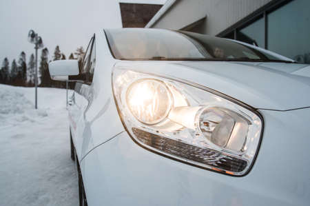 St. Petersburg, Russia - February 14, 2015: Test Drive of KIA Wenga (updated version in 2015)のeditorial素材