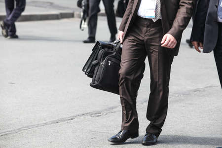 St. Petersburg, Russia - June 21 2013: St. Petersburg International
Economic Forum. Briefcasesのeditorial素材