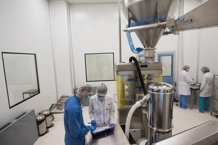 St. Petersburg, Russia August 26, 2015: Pharmaceutical Company Vertex manufactures generic and...