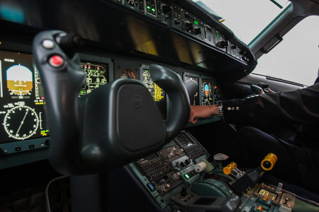 St. Petersburg, Russia - December 24, 2009: A twin-engine turbojet aircraft AN-148-100V , built...
