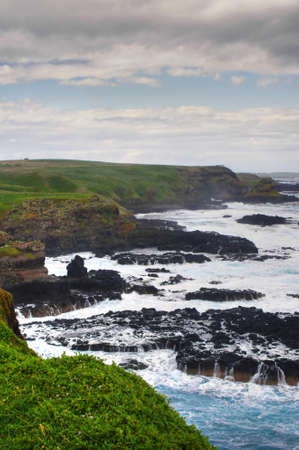 Beautiful australian coastline.Phillip Island. Hdr Shotの写真素材