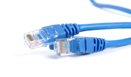 closeup of the cables
