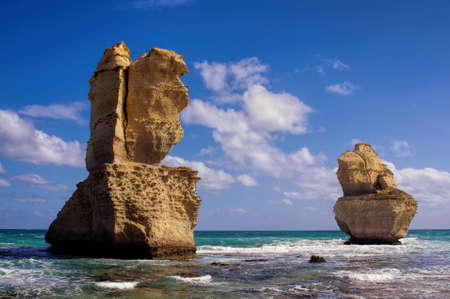 beautiful twelve apostles in Australiaの写真素材