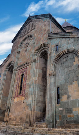 Georgian cathedral building. Georgia. Mtskheta region