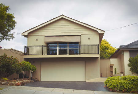 Australian house. old vintage lookのeditorial素材