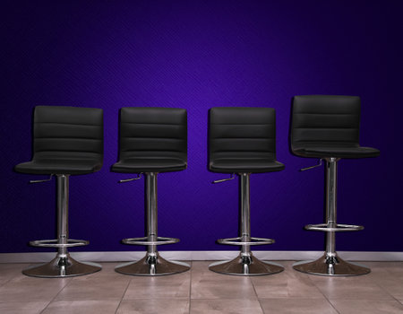 beaty salon chairs closeup