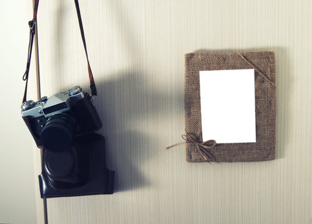decorative photo frames on the wall