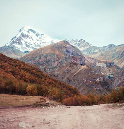Mountains landscape  in Georgiaの写真素材