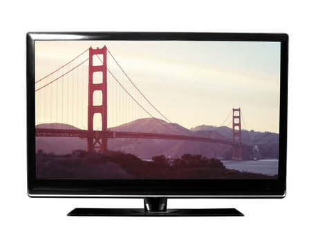 TV with the picture