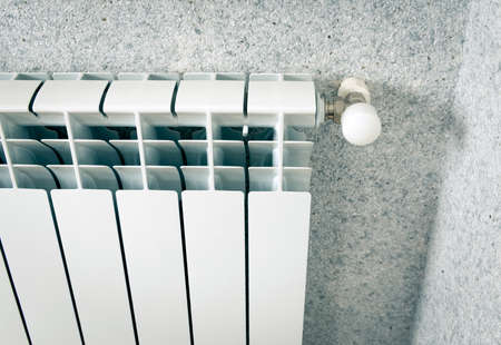 Home gas heater closeupの写真素材