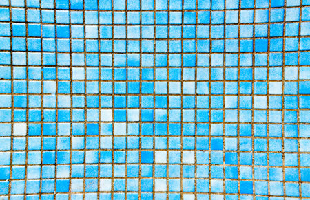 Abstract blue tiles background