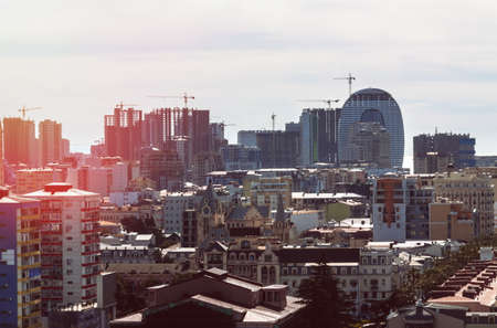 View on Batumi city from the port. Georgiaの写真素材