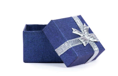 Gift box isolated on the whiteの写真素材