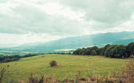 Beautiful landscape in Georgian mountains,Caucasusの写真素材