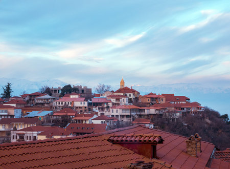View on Signaghi town. Georgia