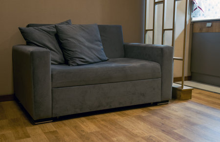 Interior of modern studio roomの写真素材