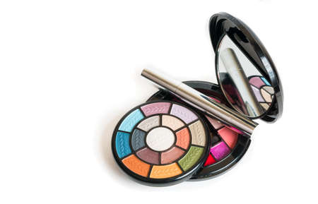 Makeup colorful collection closeupの写真素材