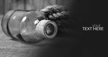 Vintage objects with the copy spaceの写真素材