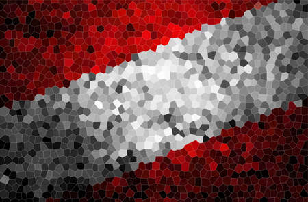 Stained glass country flag abstract backgroundの写真素材