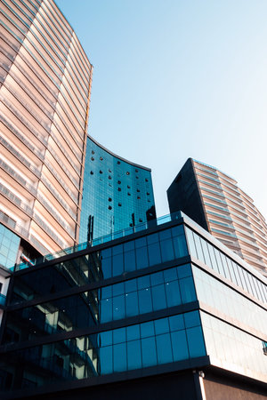 Batumi. Georgia - September 28, 2020: Modern housing infrastructure in Batumi. Georgiaのeditorial素材