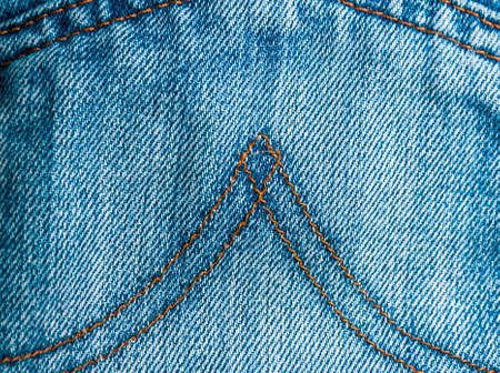 Closeup of the jeans textureの写真素材