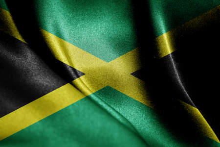 Abstract smooth silk background with the country flagの写真素材