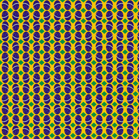 Abstract pattern of Brazil flag